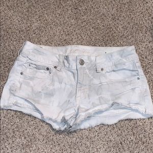 American Eagle Marbled Jean Shorts